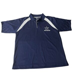 Cowboys Authentic Apparel - Men’s Jersey Polo Sz MD